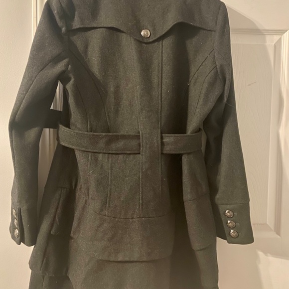 GUESS Belted Peacoat - Picture 2 of 4